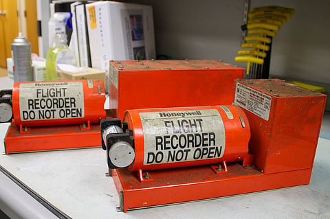 A flight data recorder