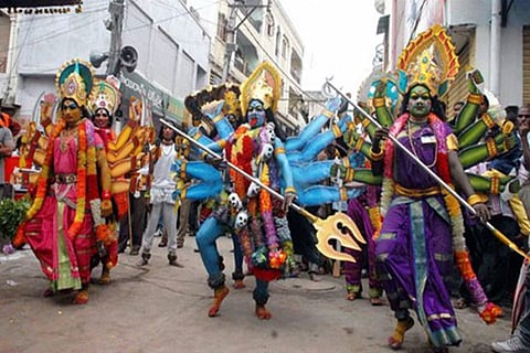 Devotees not allowed inside temples this year due to the pandemic