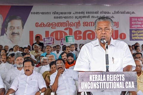 ‘Foolish to think people can be intimidated, stopped from protesting’: Kerala CM