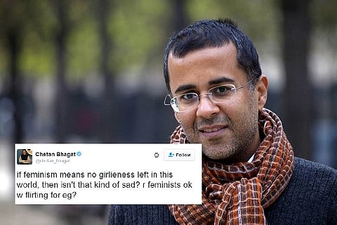 Four times Chetan Bhagat tried to mansplain feminism, and failed miserably