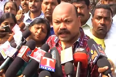 D Srinivas' son reacts to sexual harassment charges, calls them 'politically motivated'