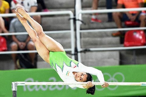 Gymnast Dipa Karmakar creates history by entering Olympic final