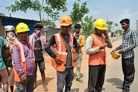 Why migrant labourers at IIT Hyderabad campus just want to go back home