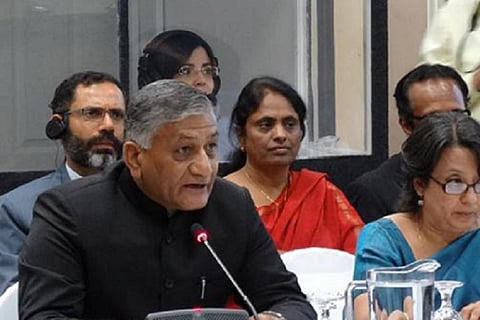 Award wapsi a ‘planned conspiracy’, says VK Singh