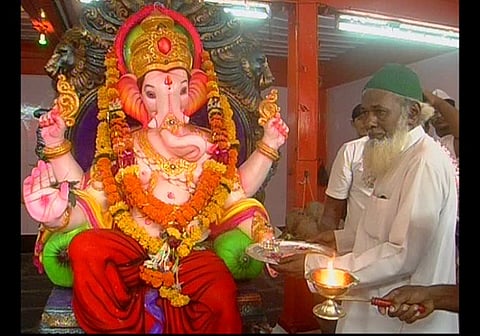 Celebrating Ganesha with same fervour as Bakrid: Hindu-Muslim unity in K'taka-Maha border