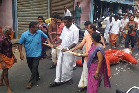 It’s so hot in Palakkad people are burning effigies to appease rain god