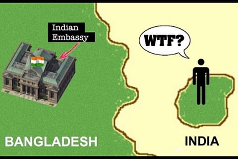 The history and hubris of the India-Bangladesh border, explained, ironically well by two Brits