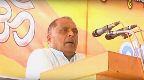 Hindu Jagarana Vedike leader Jagadish Karanth booked for provocative speech in Mangaluru