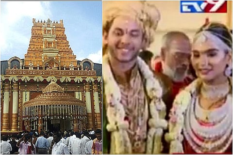 Politicians, stars make a beeline for big fat wedding of Janardhana Reddy’s daughter