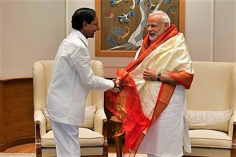 PM Modi’s appreciation of TRS leaves BJP unit in Telangana flummoxed