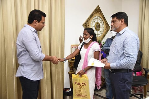 Rajani who had an MSc in organic chemistry was working as a sweeper on a contract basis in the GHMC