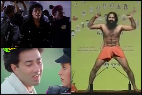 Video: Sunny Deol, MJ and Baba Ramdev grooving to 'Kala Chashma' will make you roll with laughter
