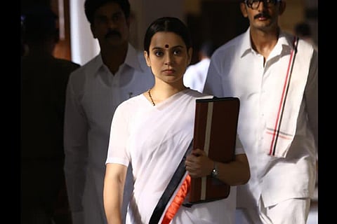 Kangana Ranaut plays the role of J Jayalalithaa in her upcoming movie 'Thalaivi'