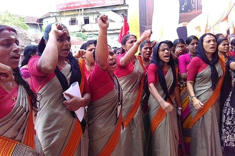 Kerala's textile store employees are struggling for their rights to sit down or take a leak