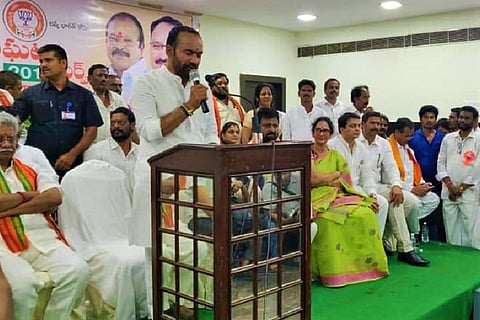 BJP will emerge as alternative in Telangana and AP: MoS Home Kishan Reddy
