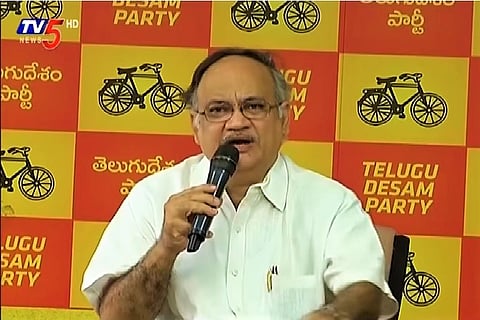 Andhra govt seizes land in 'illegal possession' of TDP's Kutumba Rao in Vijayawada