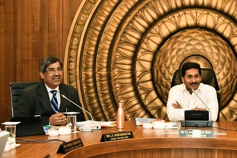 Andhra BJP slams govt for sudden transfer of AP Chief Secy LV Subramanyam