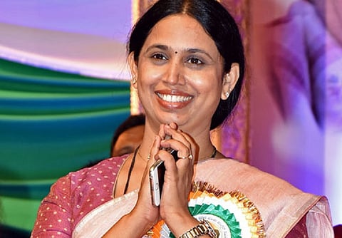 I’ll be the first to say Jai Maharashtra: KPCC leader Lakshmi’s statement lands her in trouble