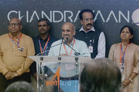 ISRO scientists after Chandrayaan-3 landing