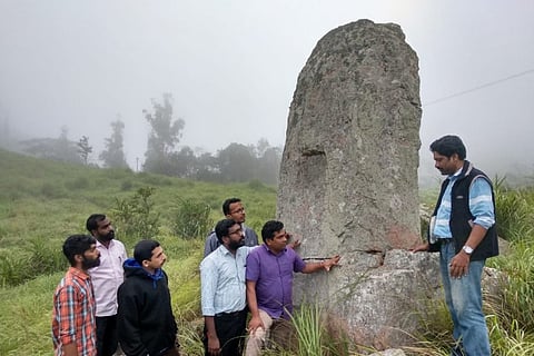 20-foot menhir found in Idukki may reveal prehistoric human activity