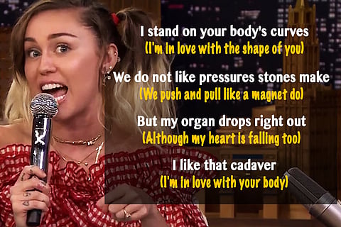 What happens when you translate popular English songs to Croatian and back? Watch
