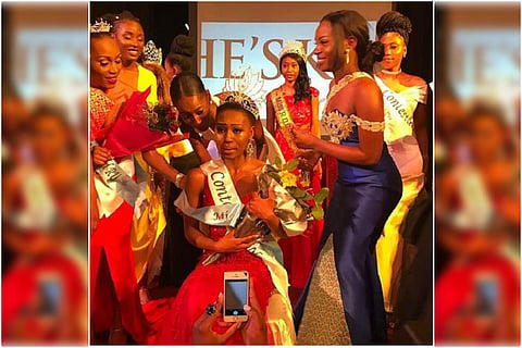 Positive and beautiful: Meet Horcelie, a 22 year old woman with HIV who won Miss Congo UK 2017