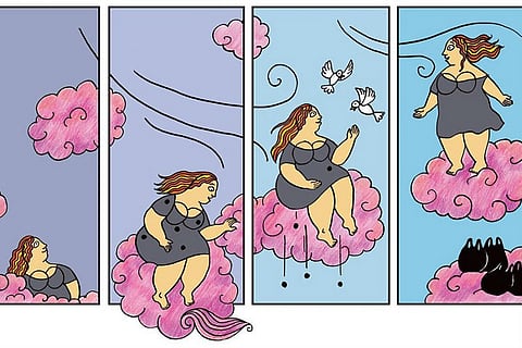 'Miss Moti', a comic series with a plump, South Asian woman as its hero