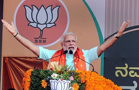 Modi plays 'Good Cop, Bad Cop': After praising Deve Gowda, asks why waste vote on JD(S)