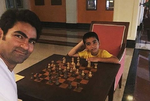 Cricketer Mohammad Kaif posts photo playing chess with son, gets told the game is ‘haram’
