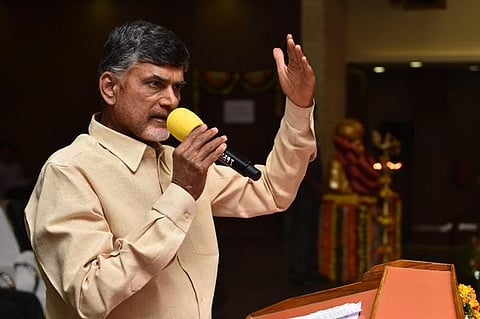 Want well-being of all Telugu people: Naidu launches TDP-BJP campaign for GHMC polls