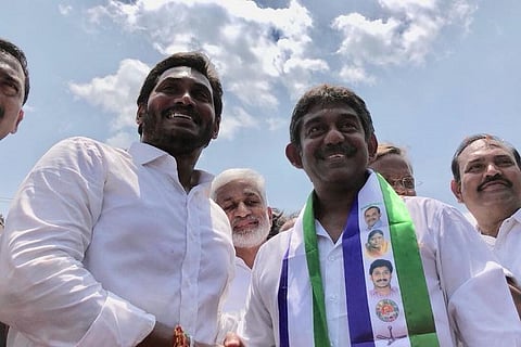 Former Andhra CM Janardhana Reddy's son joins YSRCP after meeting Jagan in Vizag