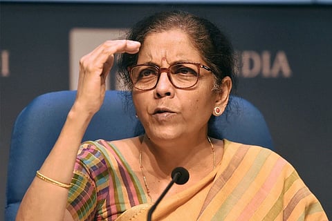 File photo of Nirmala Sitharaman