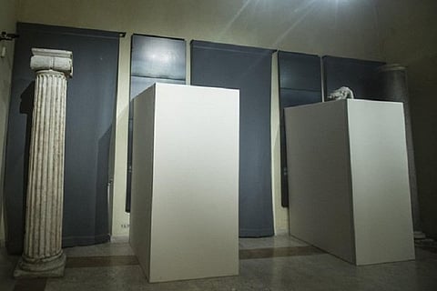 No nudity please: Anger in Italy for covering up nude statues for Iranian President's visit