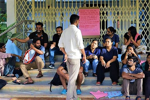 'Occupy Admin' cry UoH students as authorities allegedly cut seats, flout reservations