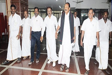 We are hopeful DMDK will join PWA says alliance leaders after meeting Vijayakanth
