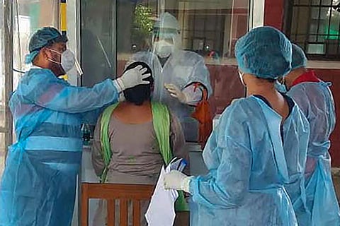 Covid swab test