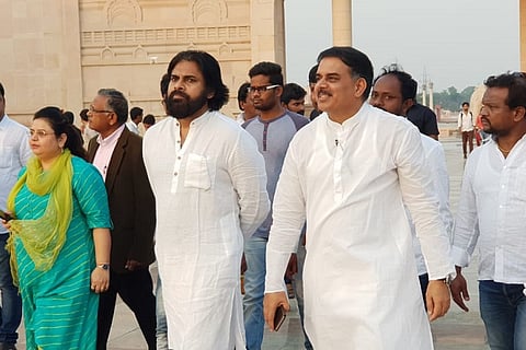 Pawan Kalyan meets BSP leaders in Lucknow, triggers speculation of possible alliance