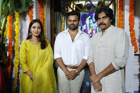 Pawan Kalyan launches Sai Dharam Tej-Nivetha Pethuraj’s film
