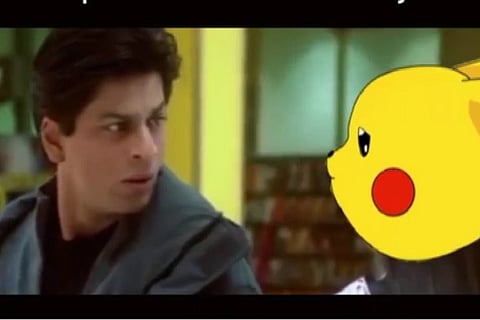 When Shah Rukh found his Pikachu: Memes give Pokemon Go a desi twist