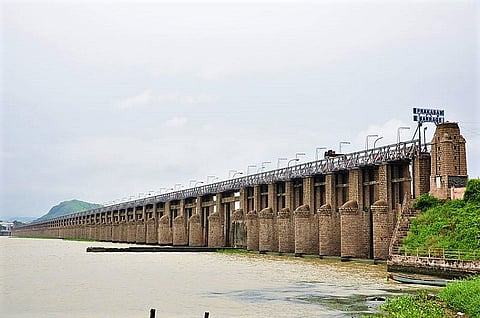 All 70 gates of Vijayawada's Prakasam barrage opened, alert issued