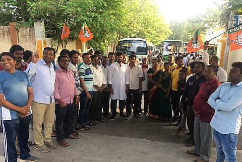 BJP’s call for ‘voluntary bandh’ in Karnataka sees meek response