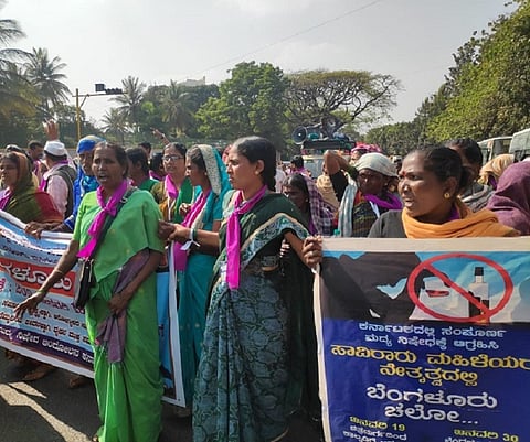 Beer Beda, Neer Beku: K’taka women marching for prohibition narrate woes of alcoholism