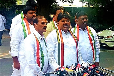 Telangana polls: In blow to TRS, 2 senior leaders meet Rahul Gandhi, join Congress