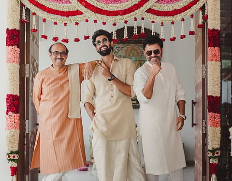 Daggubati family picture
