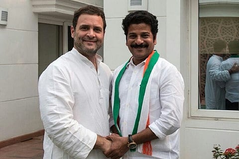 It’s official: Former TDP Telangana working president Revanth Reddy joins Congress
