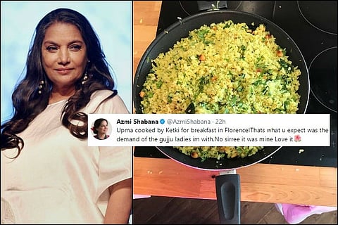 Shabana Azmi mistook poha for upma, and the internet had the best comebacks