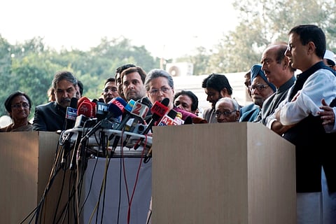 Embarrassed Congress sacks mouthpiece's editor for article criticising Sonia and Nehru