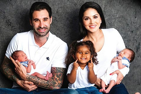 Sunny Leone and Daniel Weber welcome twin boys via surrogacy