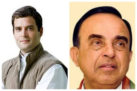 Rahul Gandhi dares govt to arrest him over British nationality, Swamy asks for CBI or ED probe
