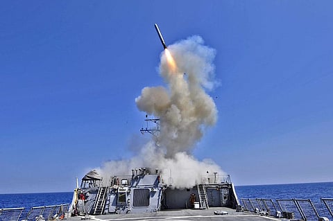 US launches cruise missile strikes on Syria
